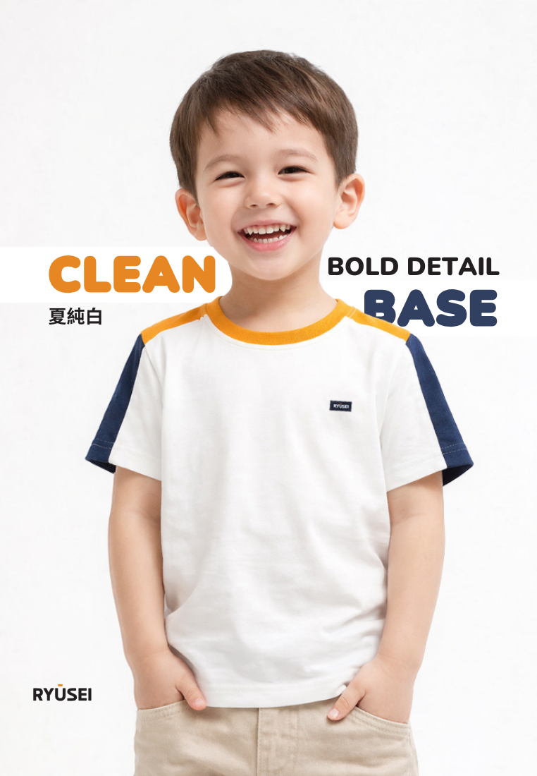 Ryusei Kaos Anak Natsu CMB White