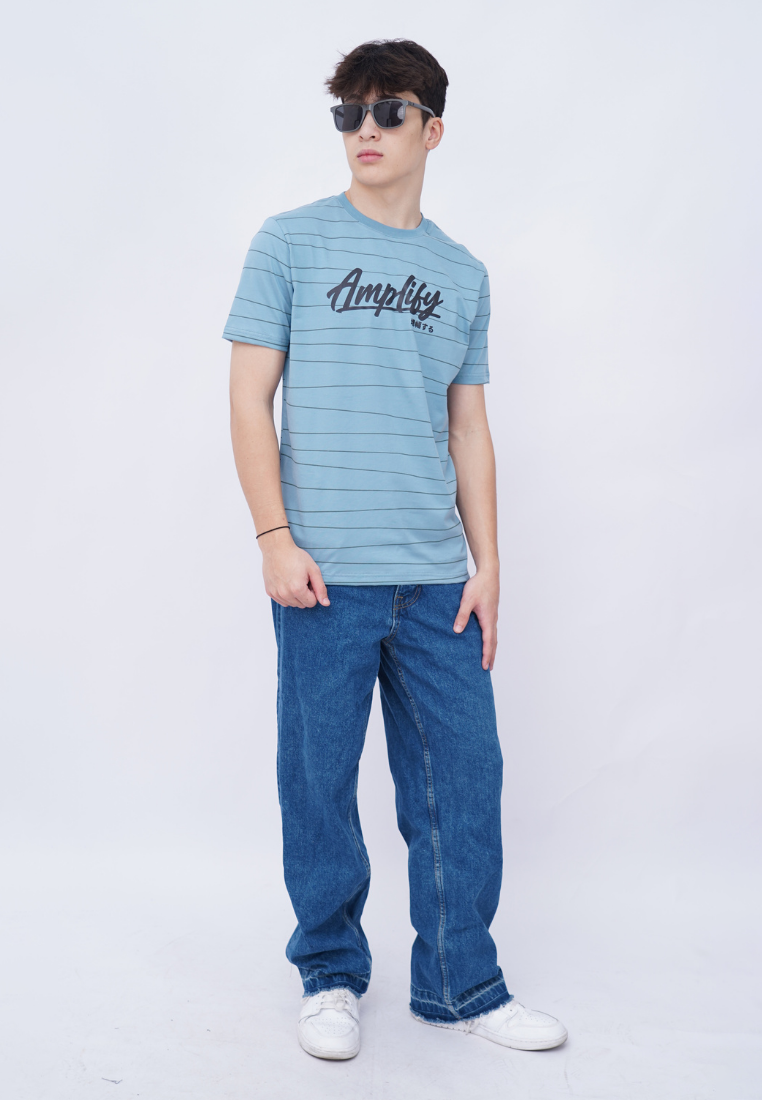 Ryusei Kaos Pria Amplify Smoke Blue