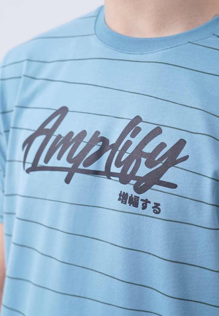 Ryusei Kaos Pria Amplify Smoke Blue
