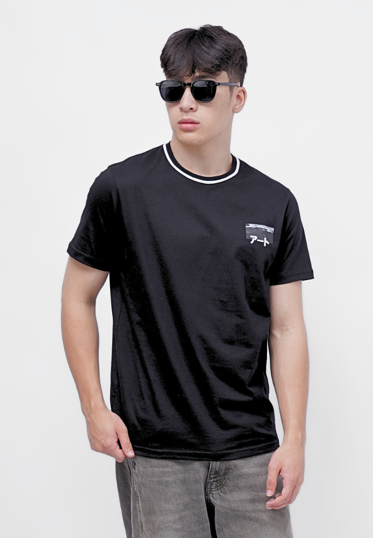 Ryusei Kaos Pria Art Black