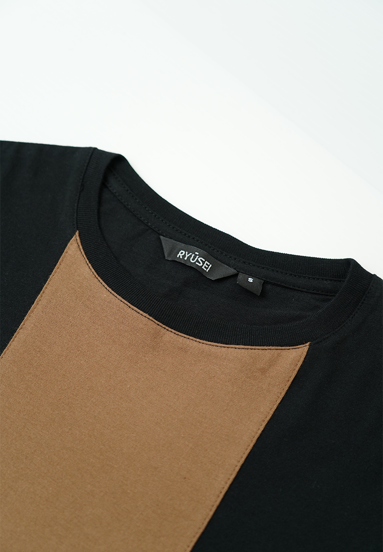 Ryusei Kaos Pria Brilliant CMB Black