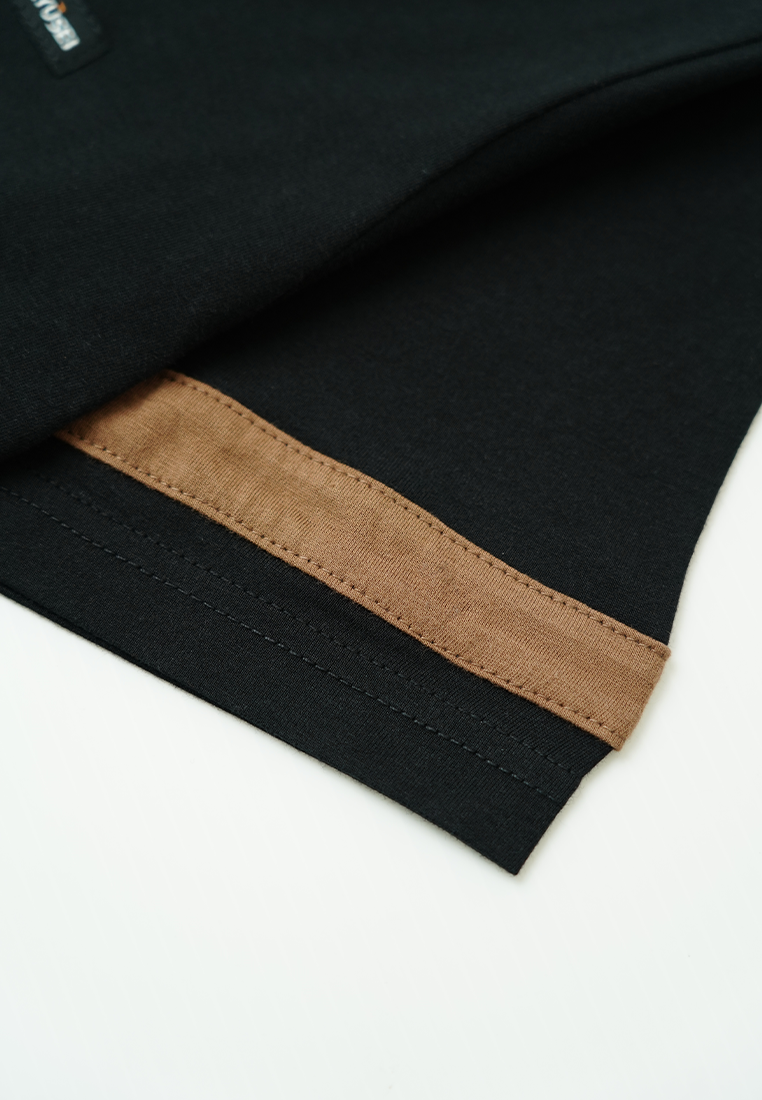Ryusei Kaos Pria Brilliant CMB Black