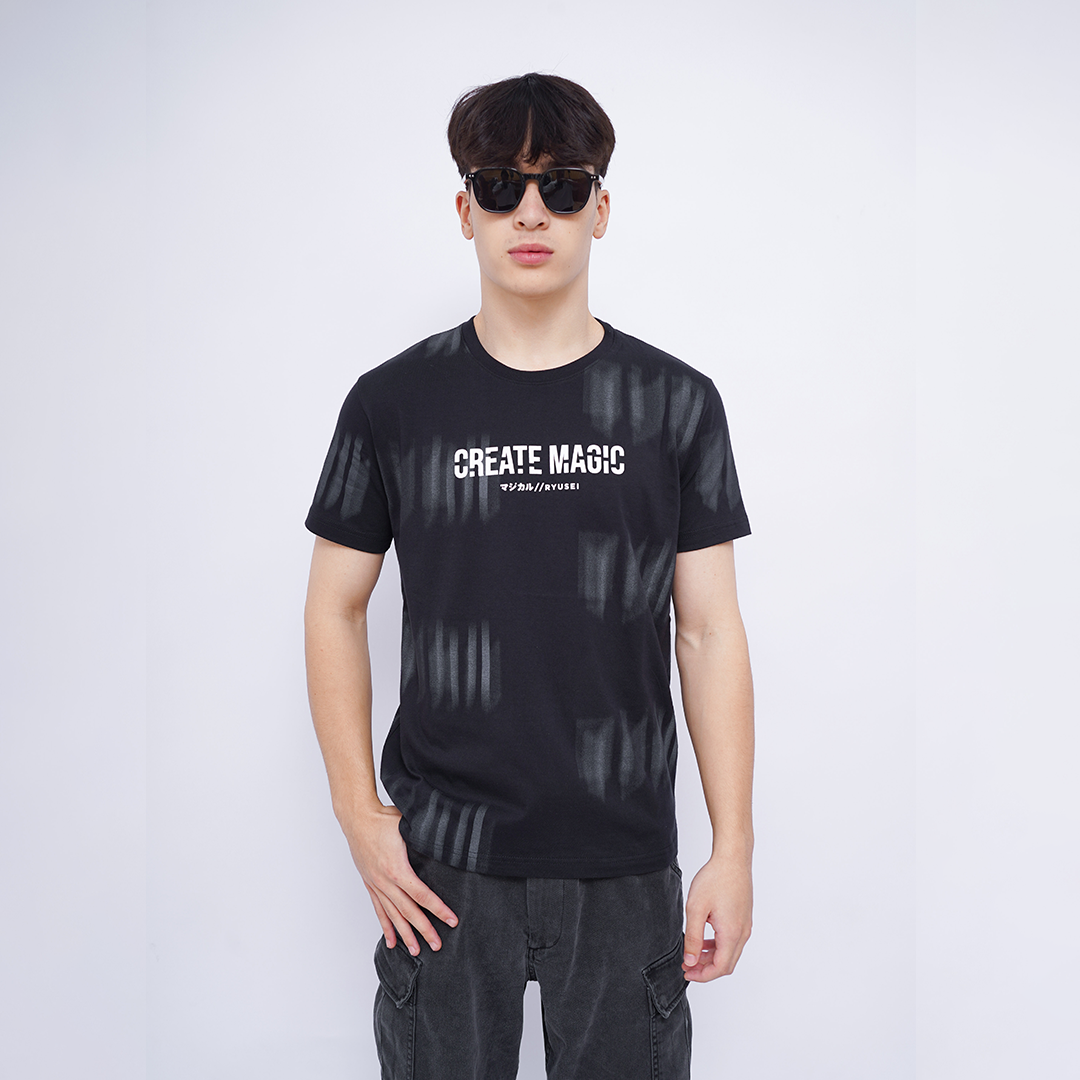 Ryusei Kaos Pria Create Magic Black