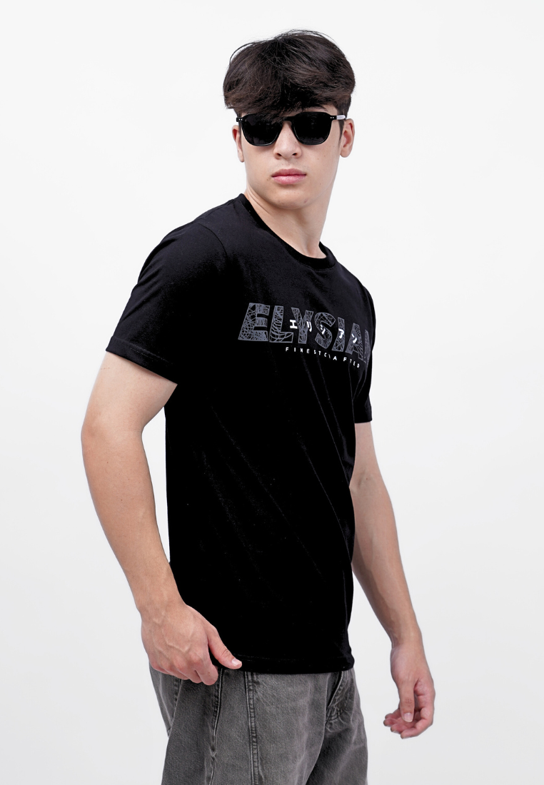 Ryusei Kaos Pria Elysian Black