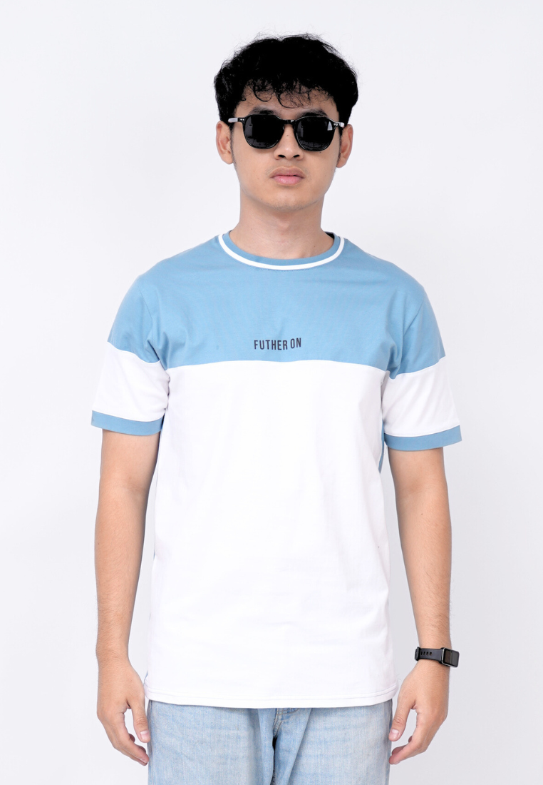 Ryusei Kaos Pria Futher On CMB Smoke Blue