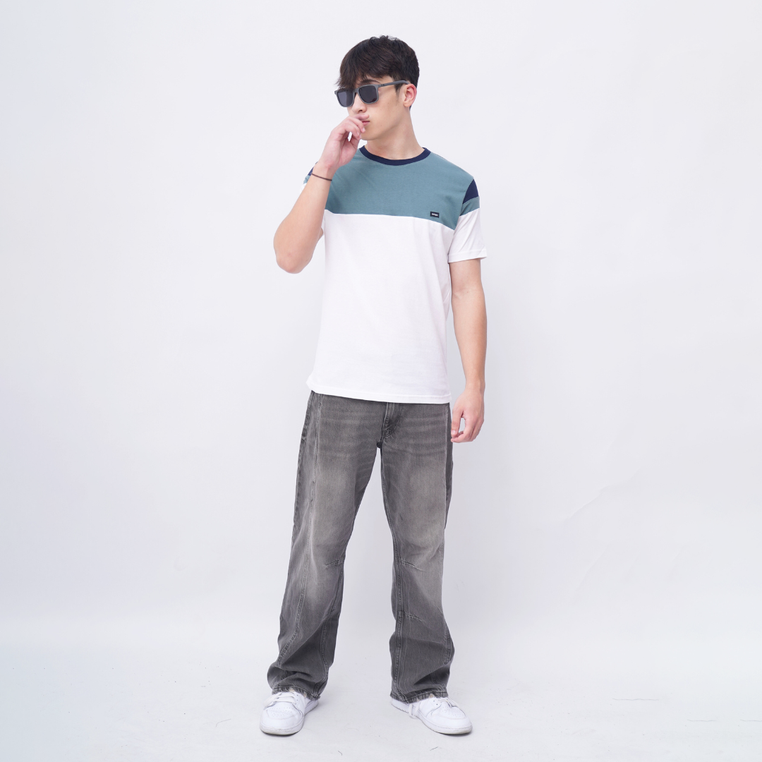 Ryusei Kaos Pria Hakata CMB Dusty Green