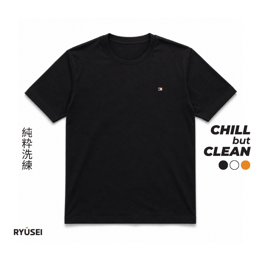 Ryusei Kaos Pria Haruma Basic | Dengan Pilihan Warna