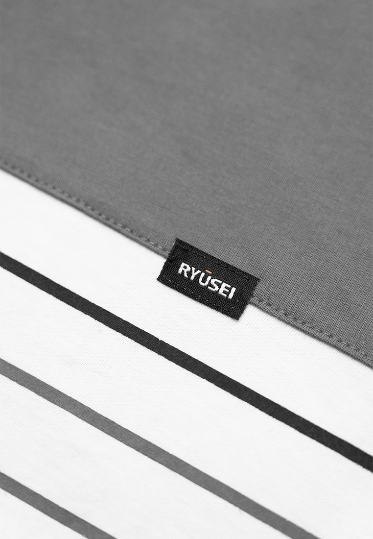 Ryusei Kaos Pria Harumi CMB Dark Grey