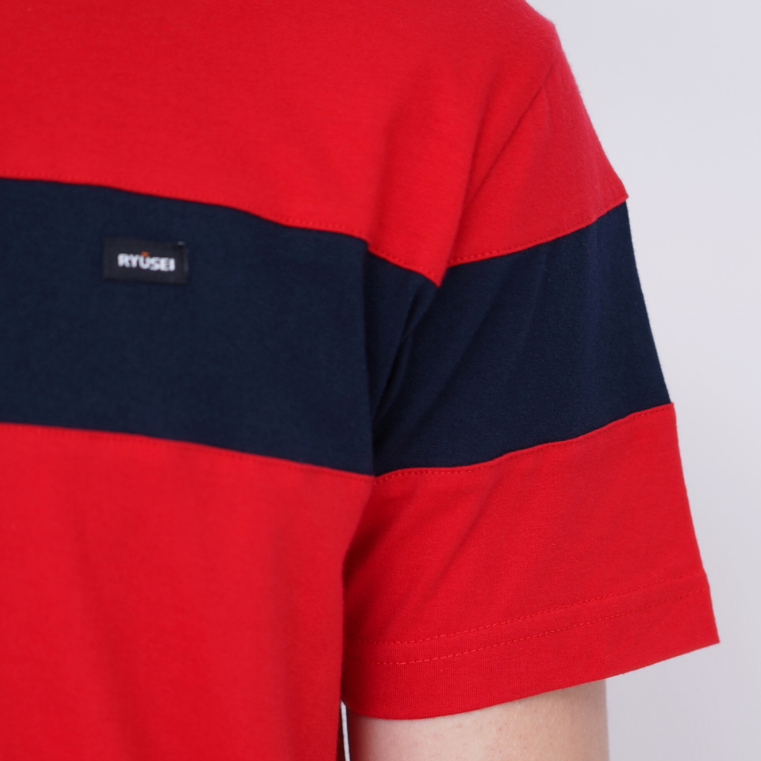 Ryusei Kaos Pria Hideyuki CMB Red