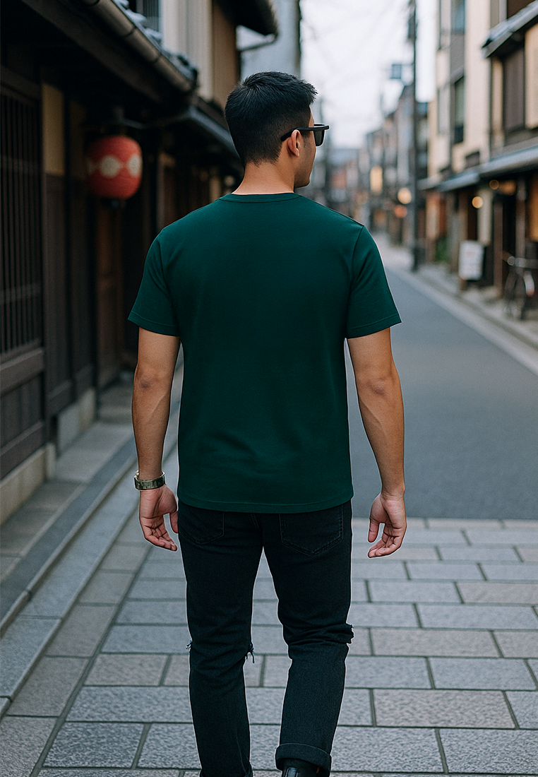 Ryusei Kaos Pria Ritsuki CMB Green