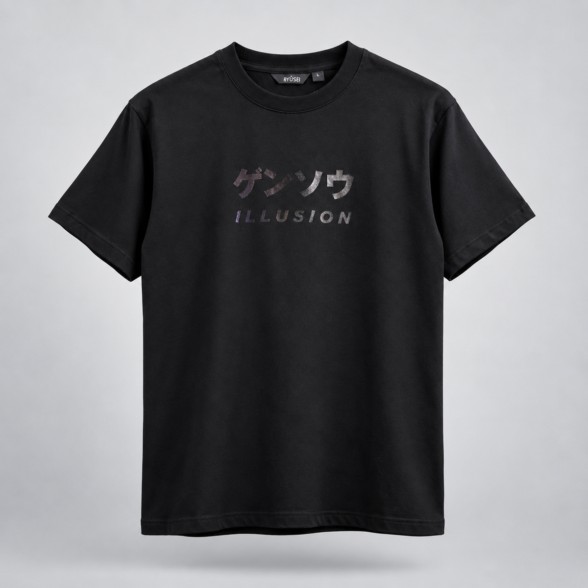 Ryusei Kaos Pria Hotaru Black