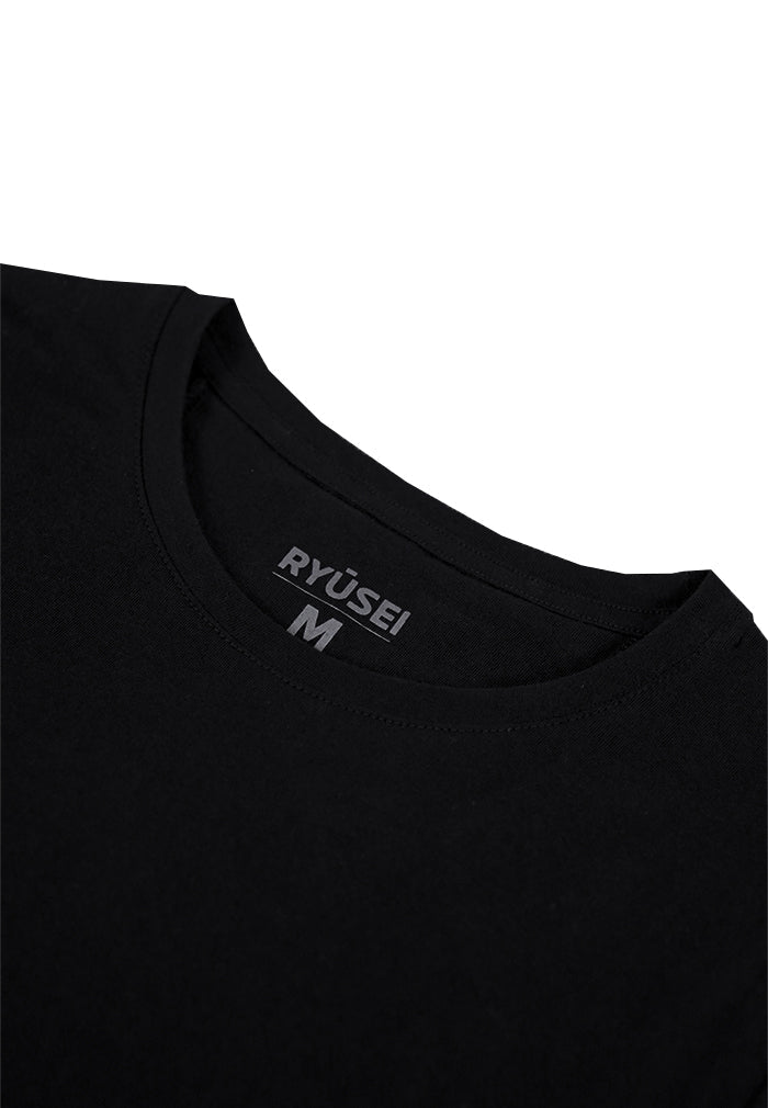 Ryusei Tshirt Hyuga CMB Black DF - Ryusei Tshirt Men