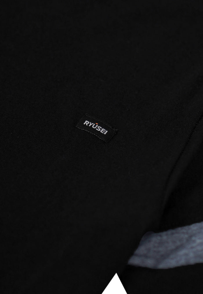Ryusei Tshirt Hyuga CMB Black DF - Ryusei Tshirt Men