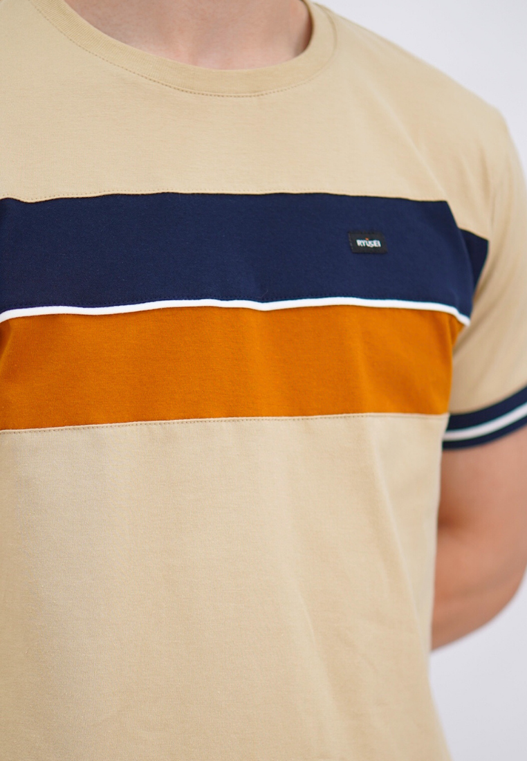 Ryusei Kaos Pria Karasuma CMB Light Brown