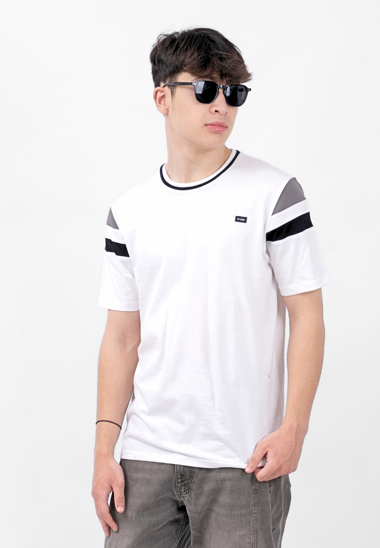 Ryusei Kaos Pria Katoshi CMB White