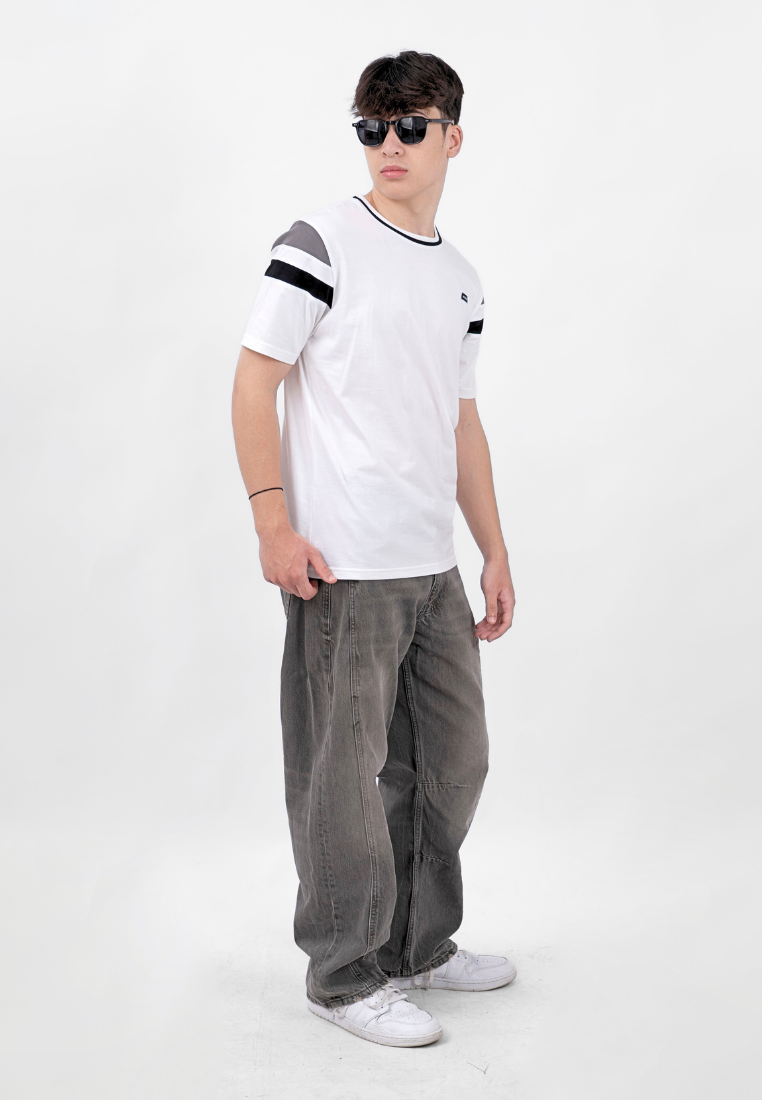 Ryusei Kaos Pria Katoshi CMB White