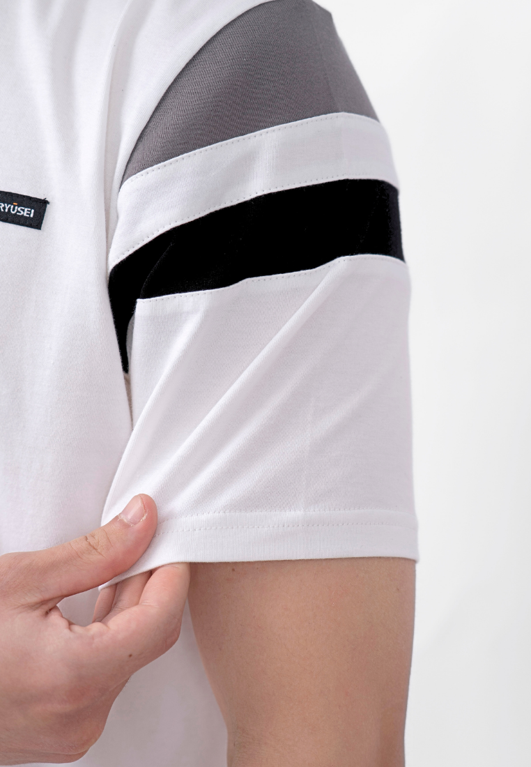 Ryusei Kaos Pria Katoshi CMB White