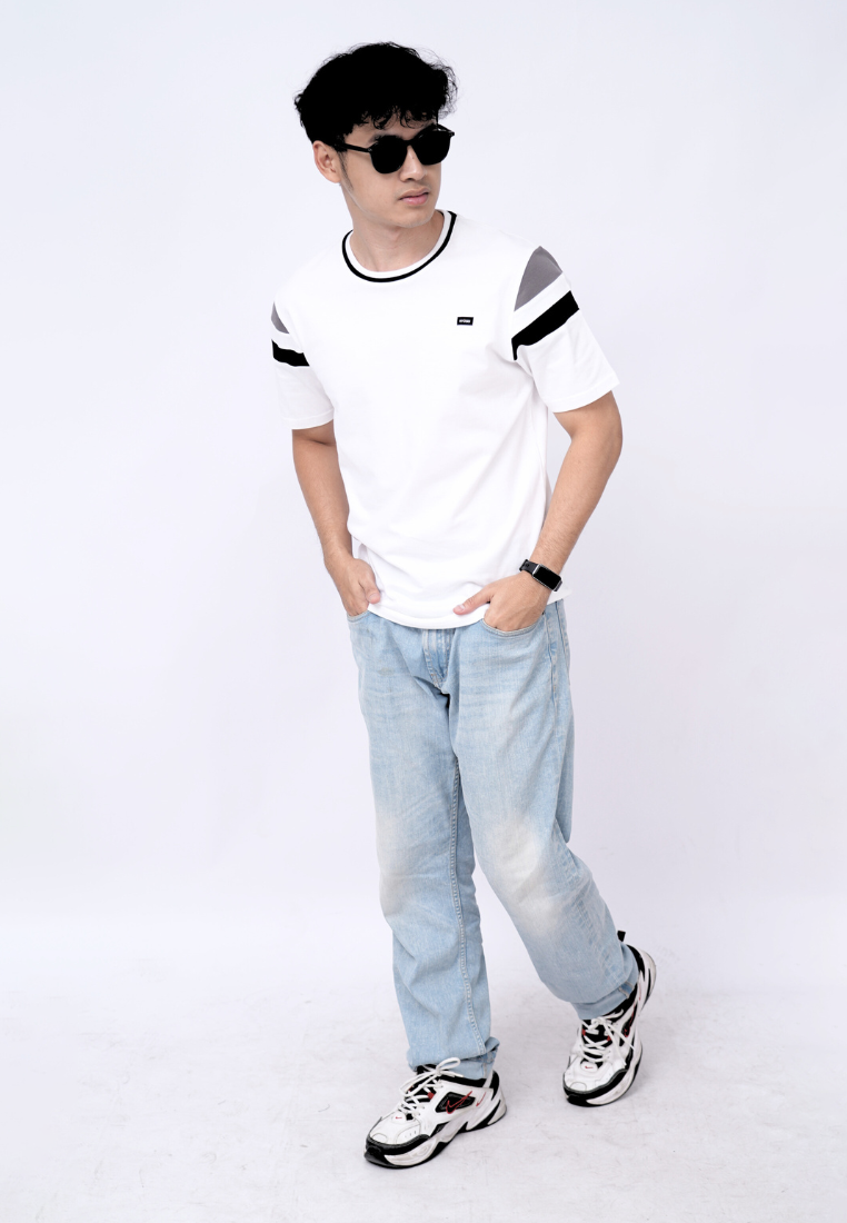 Ryusei Kaos Pria Katoshi CMB White