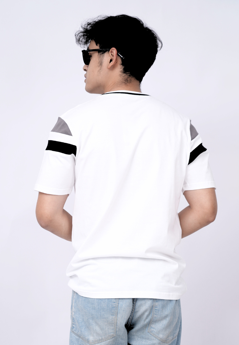 Ryusei Kaos Pria Katoshi CMB White