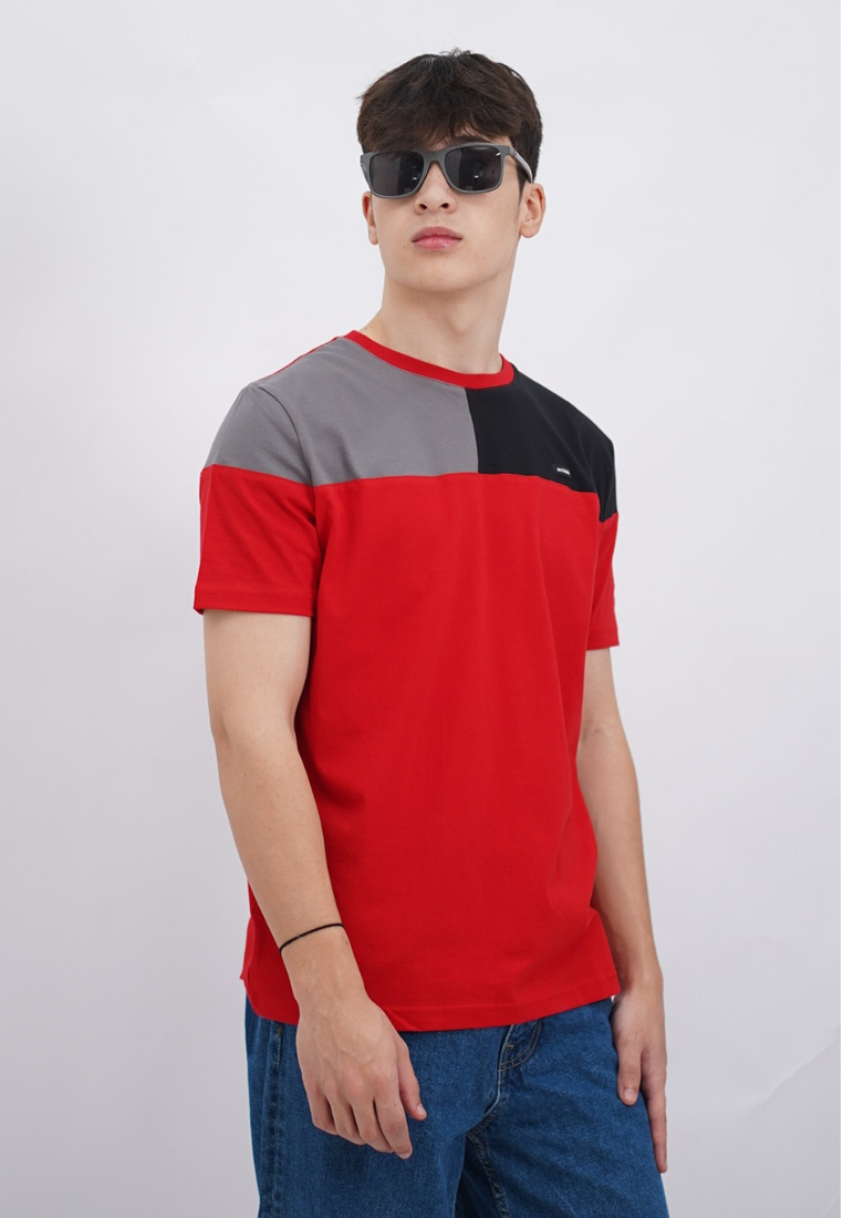 Ryusei Kaos Pria Katsugawa CMB Red