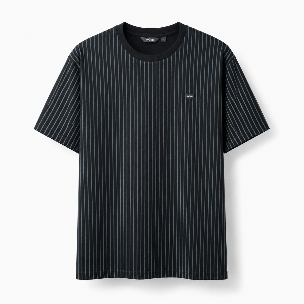 Ryusei Kaos Pria Kitahara Stripe
