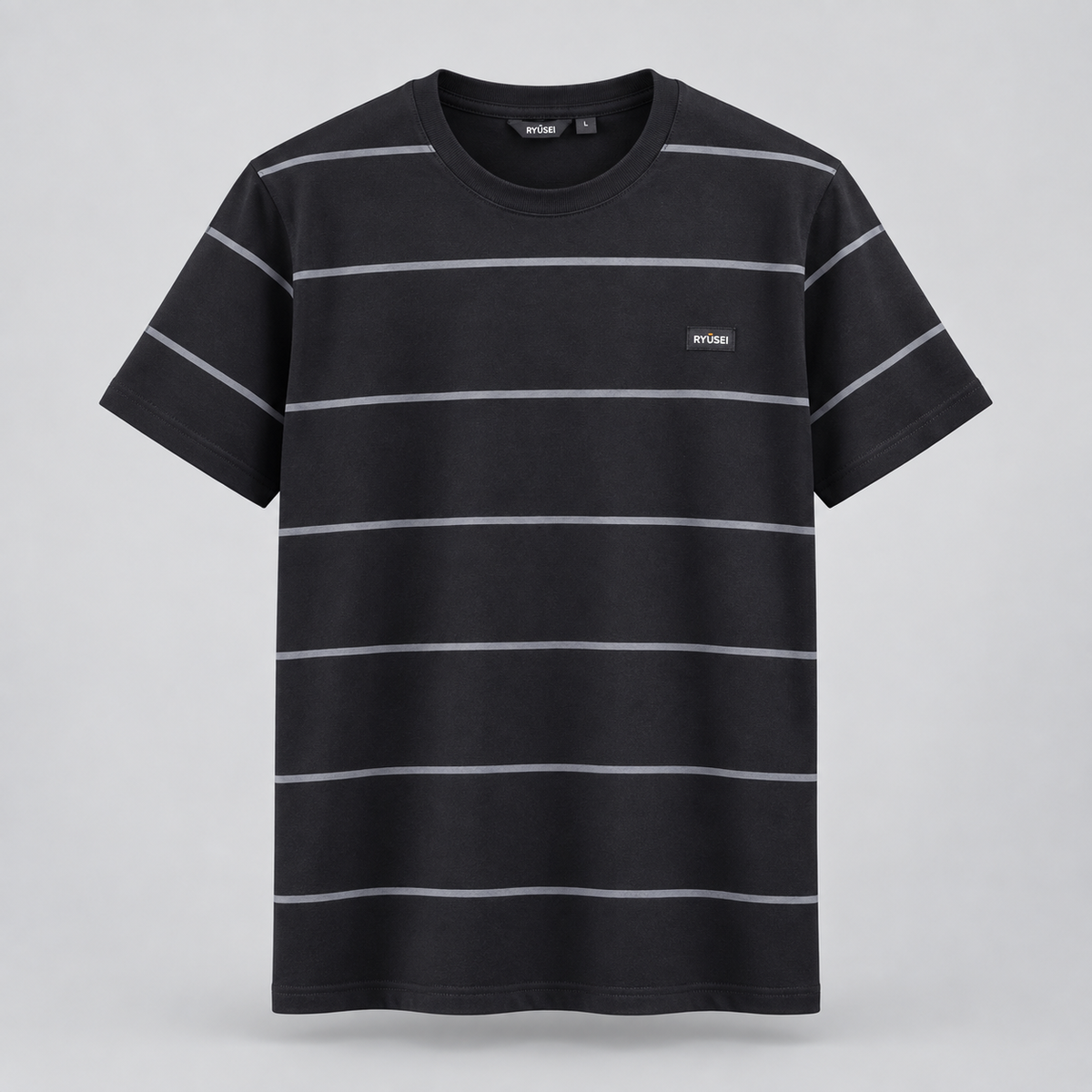 Ryusei Kaos Pria Kitamaru Stripe