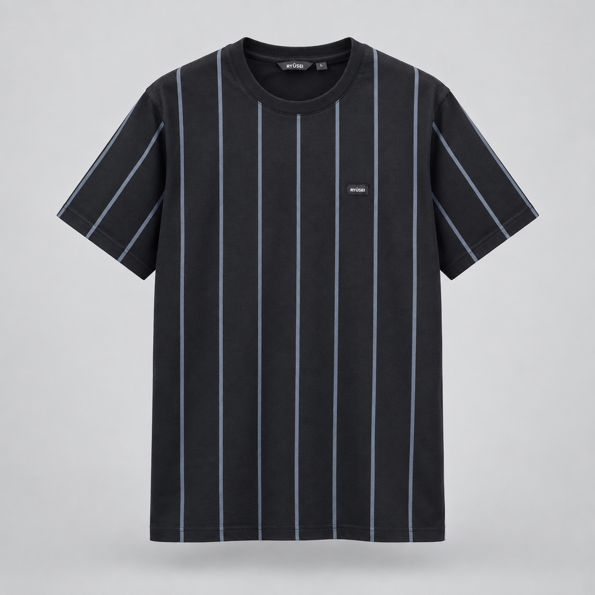 Ryusei Kaos Pria Kitayama Stripe