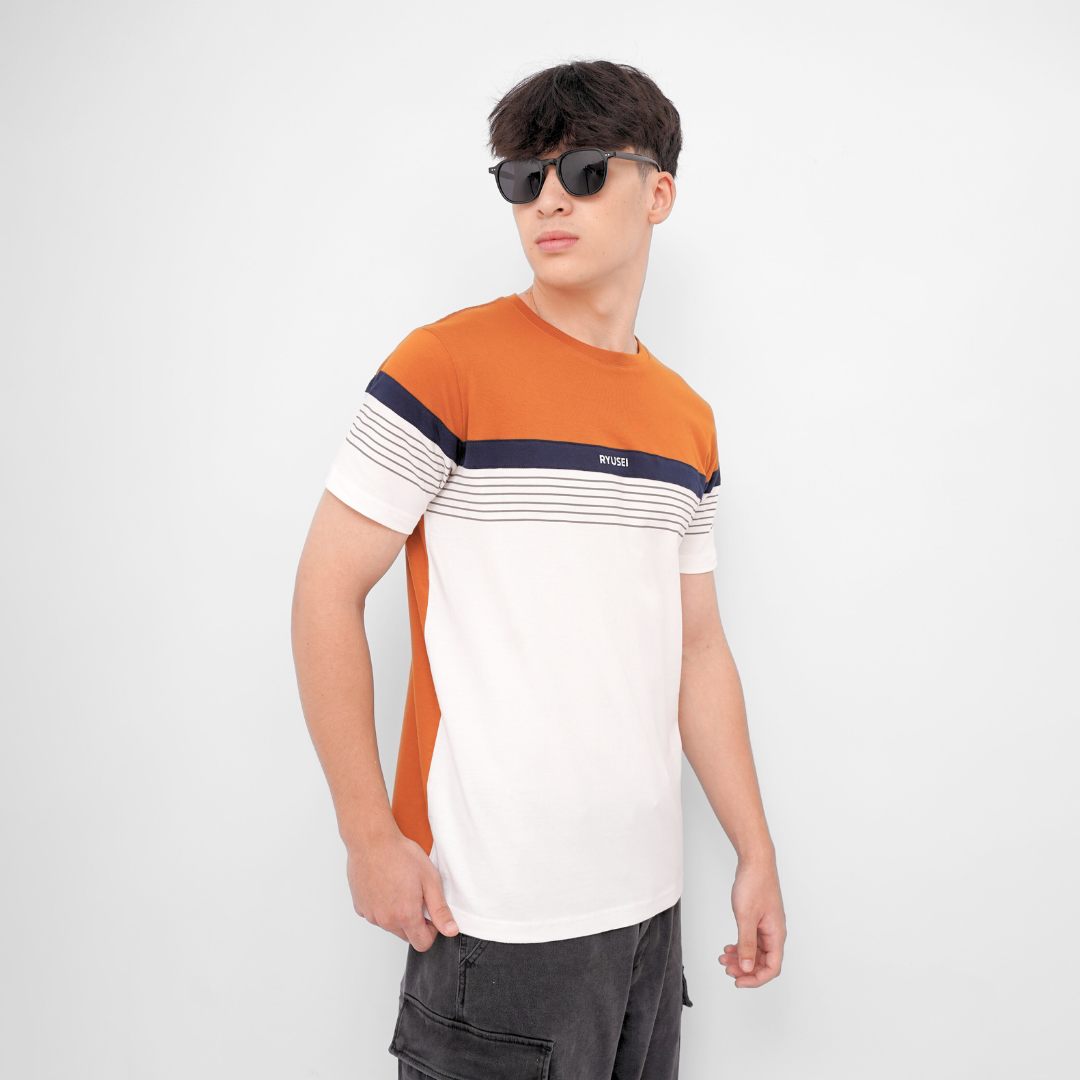 Ryusei Kaos Pria Kyomizu CMB Mustard