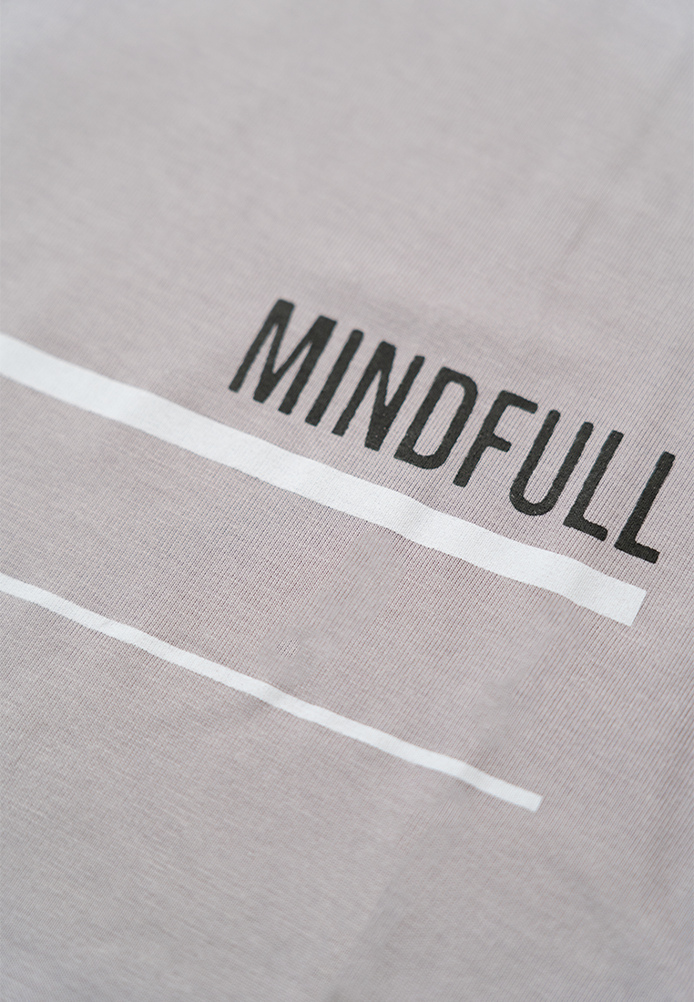 Ryusei Kaos Pria Mindfull Cloud Lilac