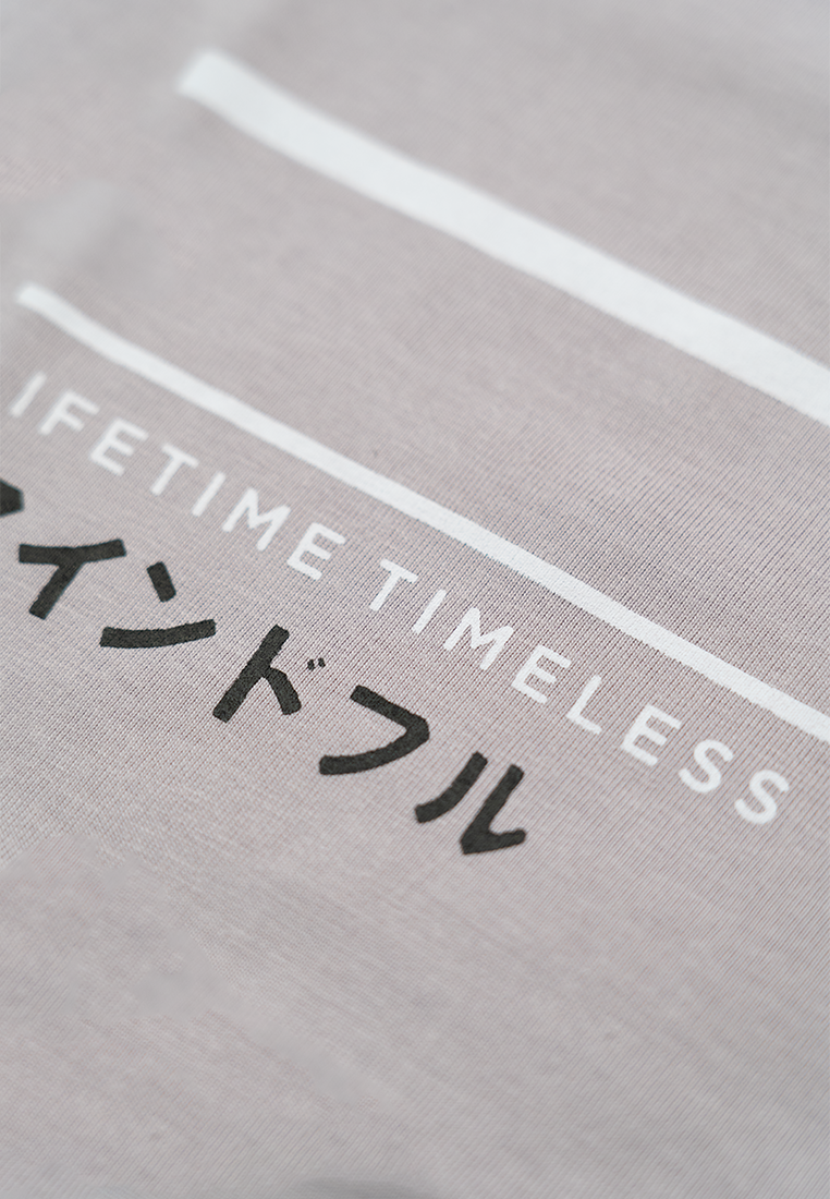 Ryusei Kaos Pria Mindfull Cloud Lilac