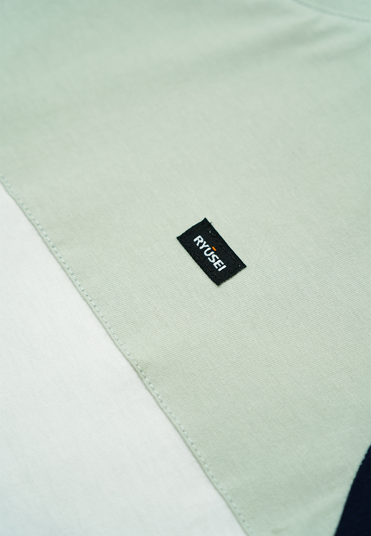 Ryusei Kaos Pria Misa CMB Light Green