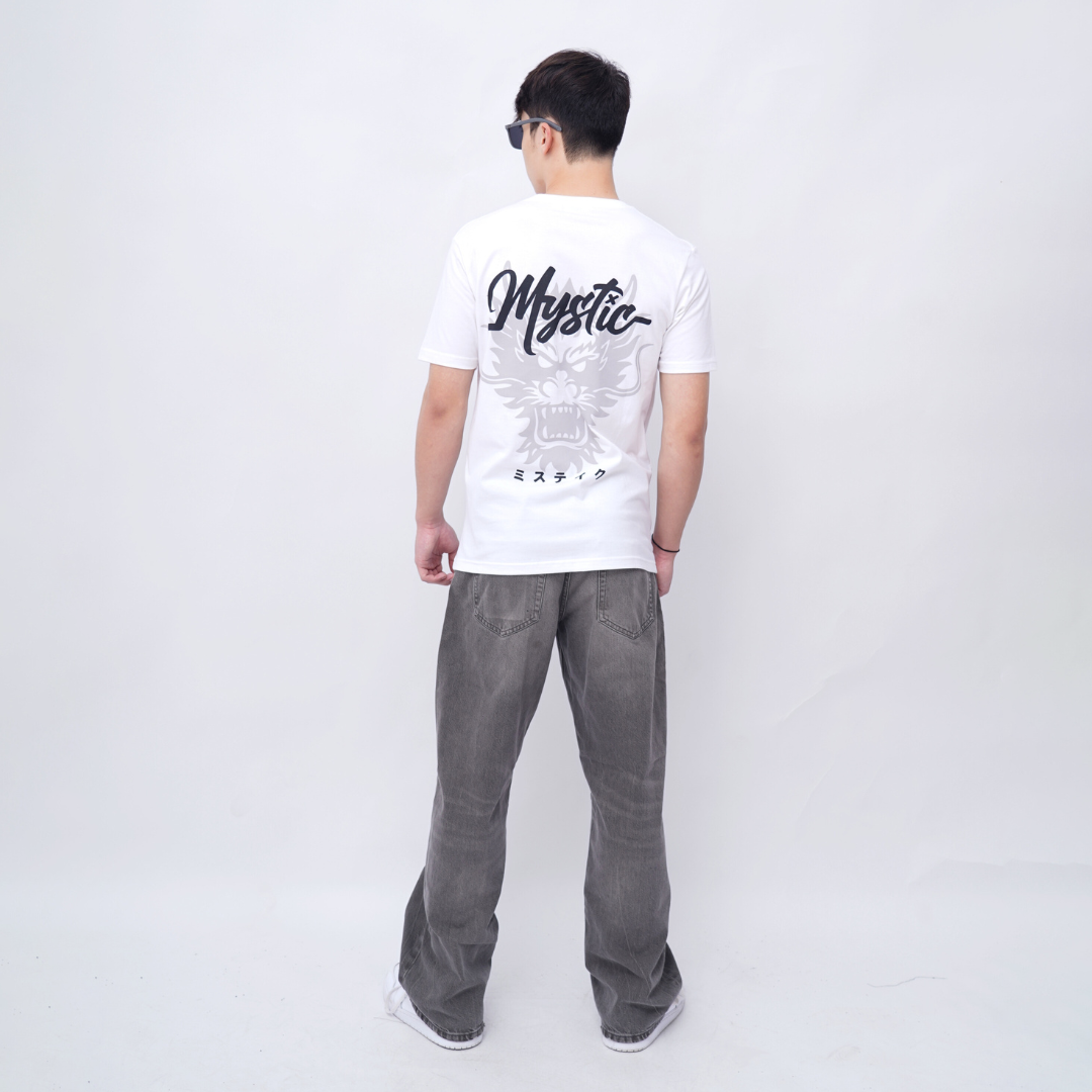 Ryusei Kaos Pria Mystic White