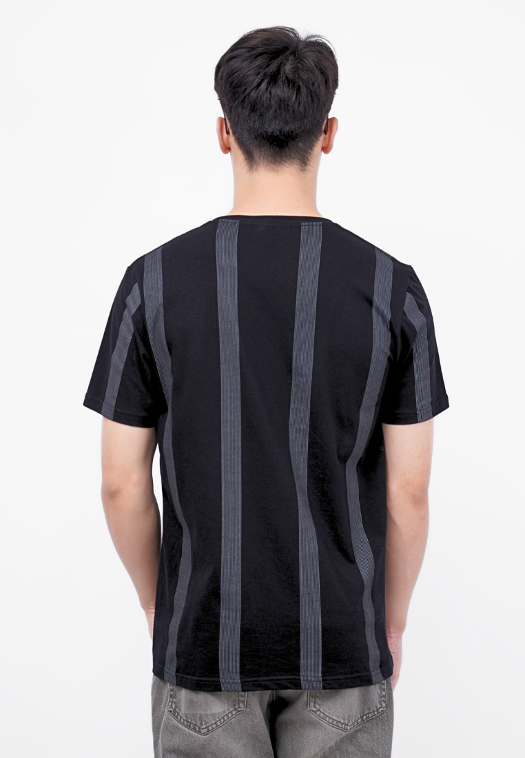 Ryusei Kaos Pria Nagahari Black