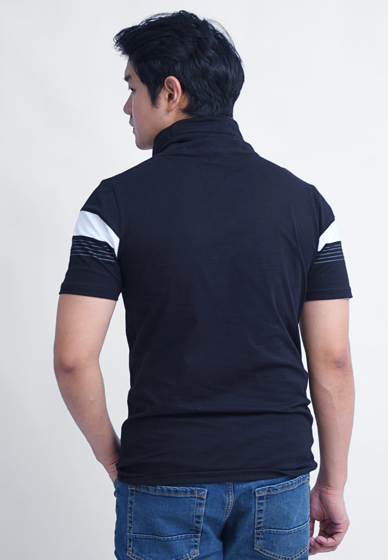 Ryusei Kaos Pria Turtleneck Nandito Eternal CMB Black