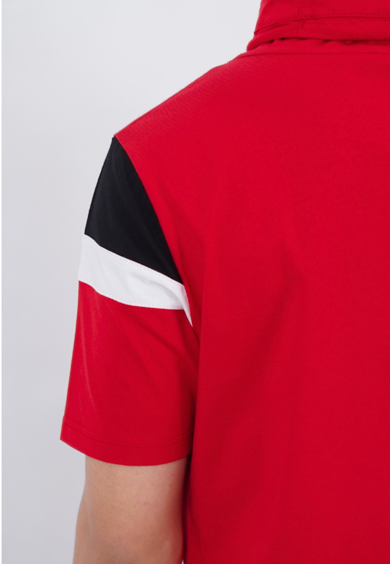 Ryusei Kaos Pria Turtleneck Nandito Ka CMB Red