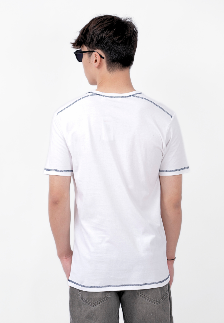 Ryusei Kaos Pria Okinawa White