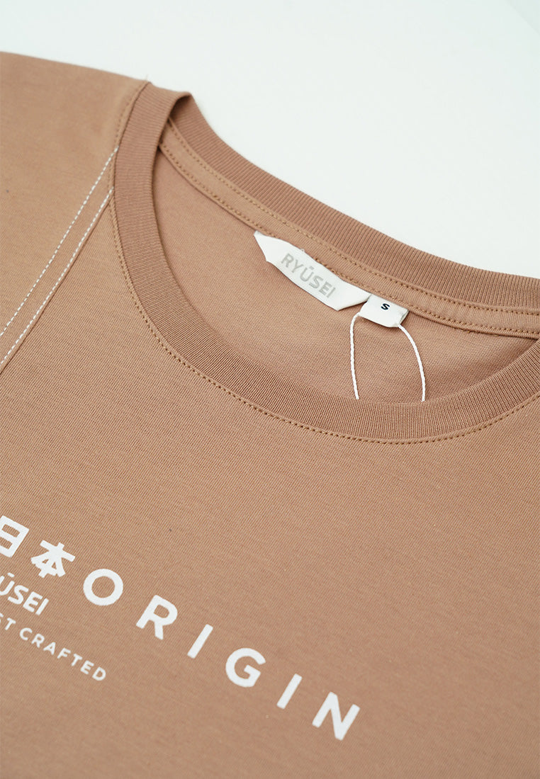 Ryusei Kaos Pria Origin Almondine