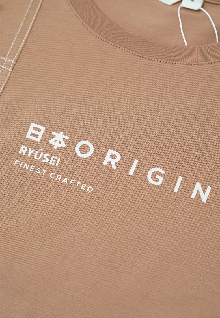 Ryusei Kaos Pria Origin Almondine