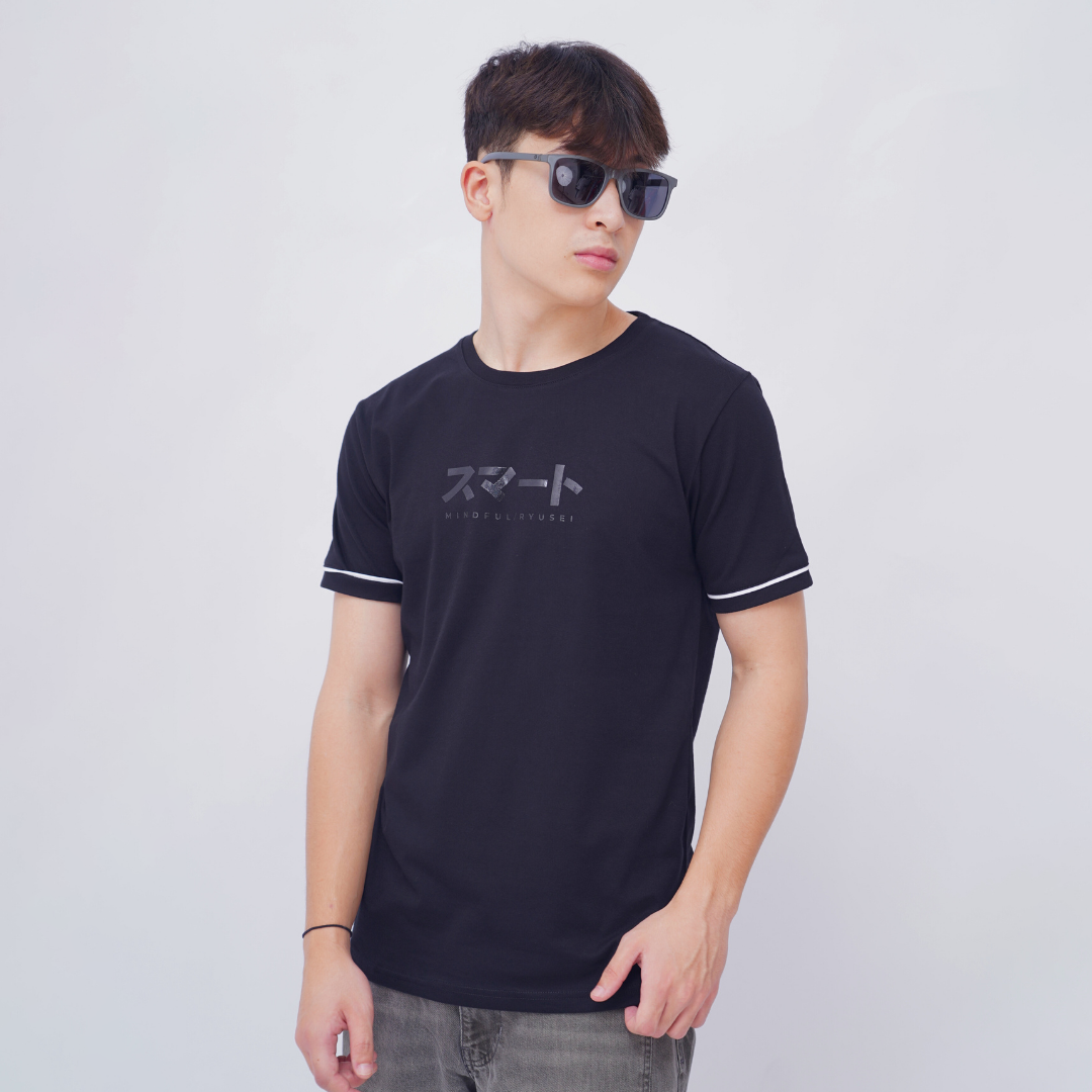 Ryusei Kaos Pria Osada Black