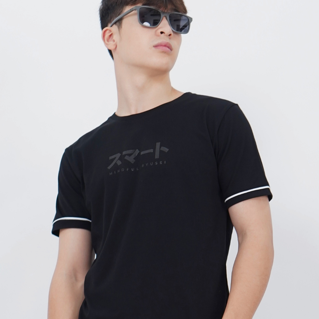 Ryusei Kaos Pria Osada Black