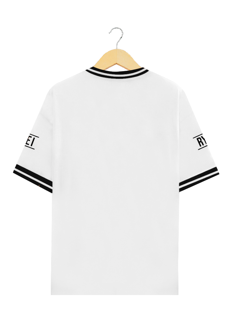Ryusei Oversize T-shirt Jersey Streetwear Action - Bordir