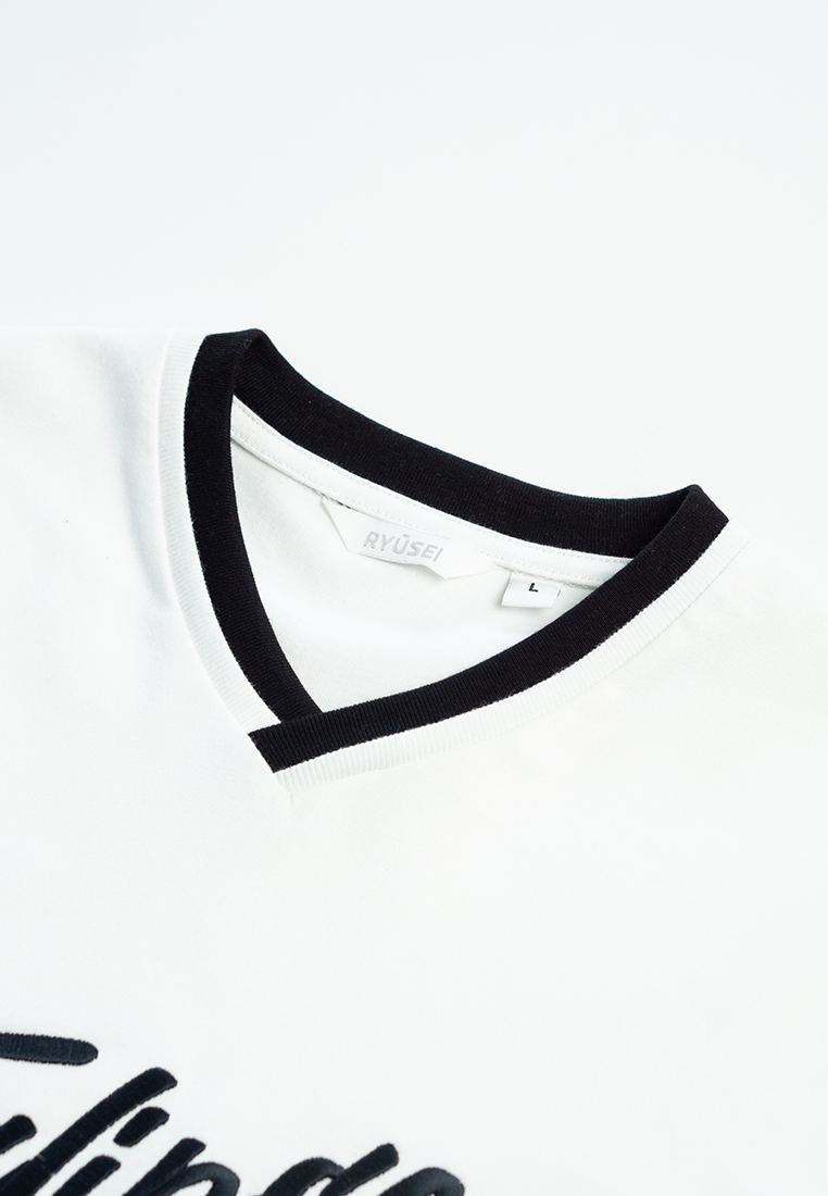 Ryusei Oversize T-shirt Jersey Streetwear Action - Bordir