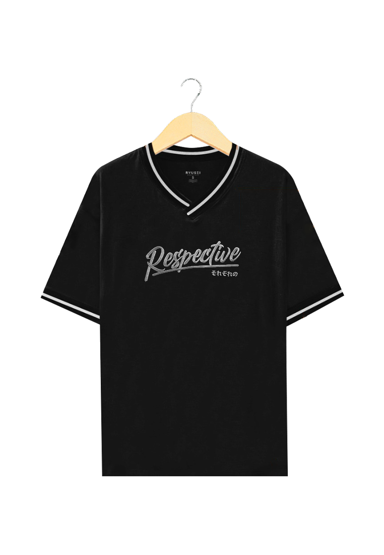 Ryusei Kaos Pria Boxy Oversize Respective