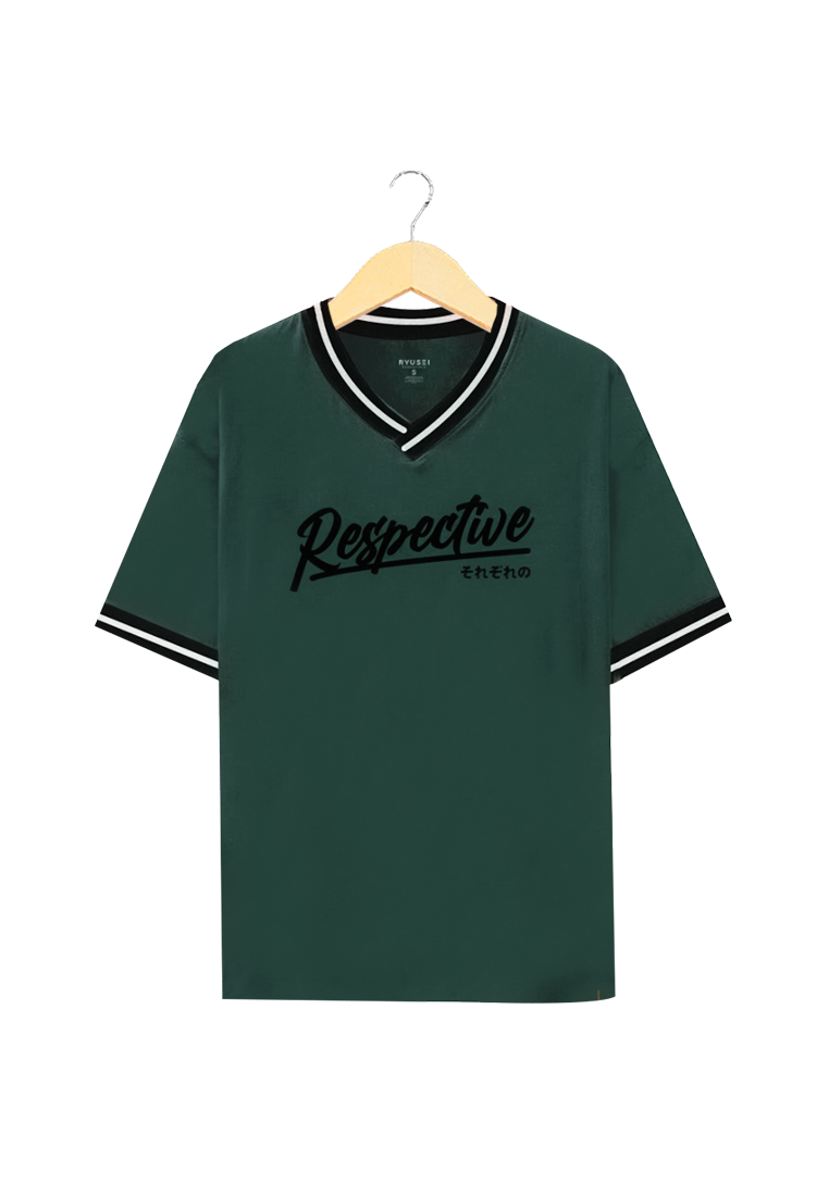 Ryusei Kaos Pria Boxy Oversize Respective