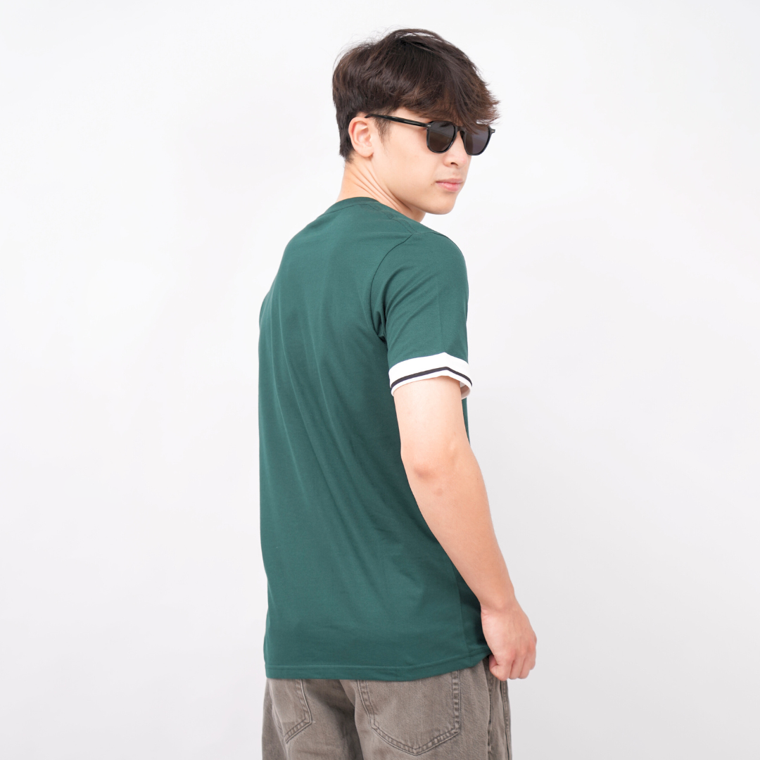 Ryusei Kaos Pria Saitama Stripe | Dengan Pilihan Warna