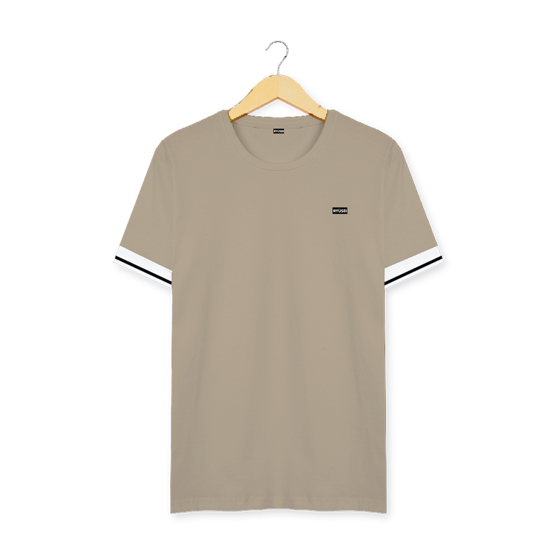 Ryusei Kaos Pria Saitama Stripe | Dengan Pilihan Warna