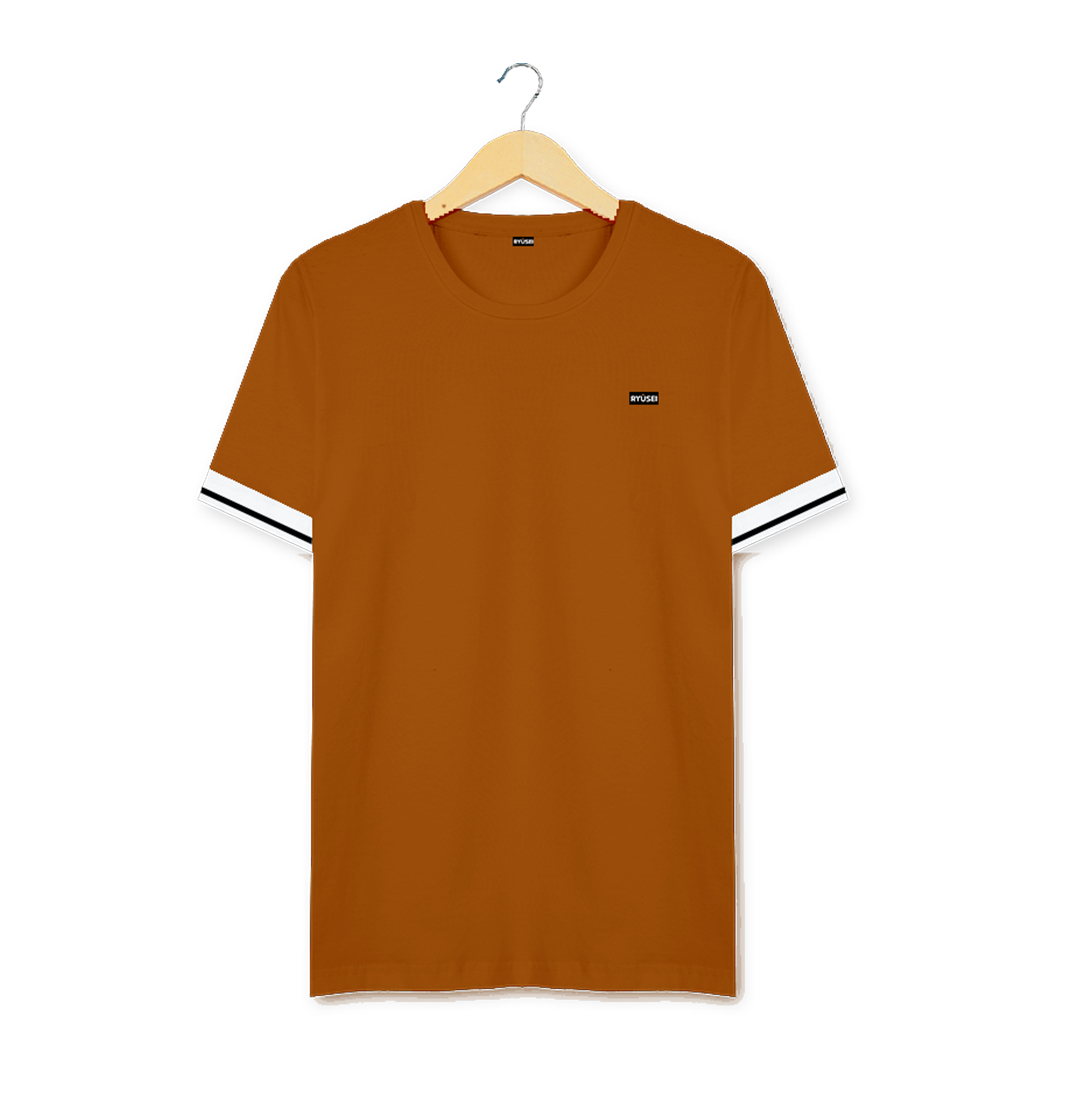 Ryusei Kaos Pria Saitama Stripe | Dengan Pilihan Warna
