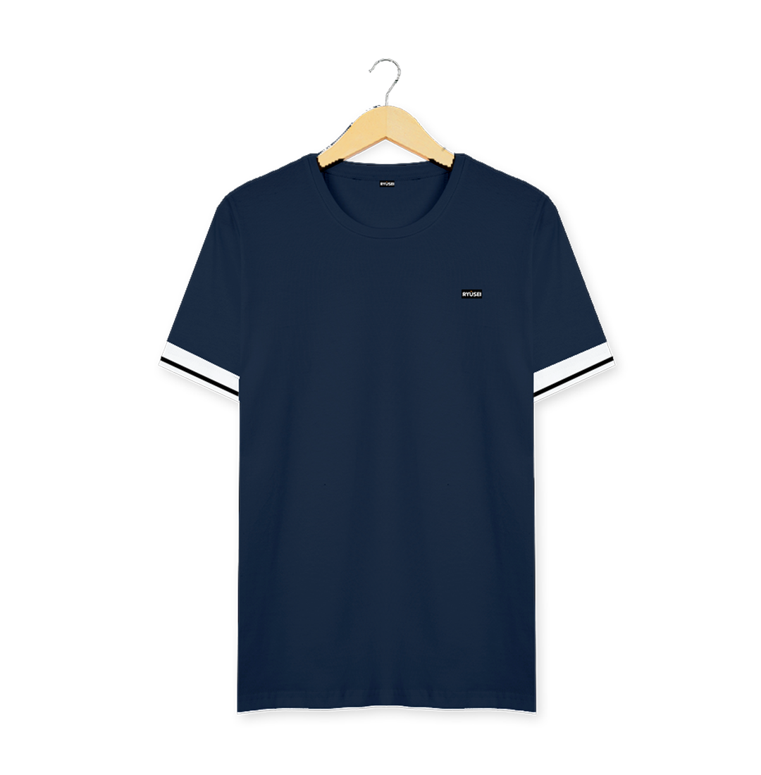 Ryusei Kaos Pria Saitama Stripe | Dengan Pilihan Warna