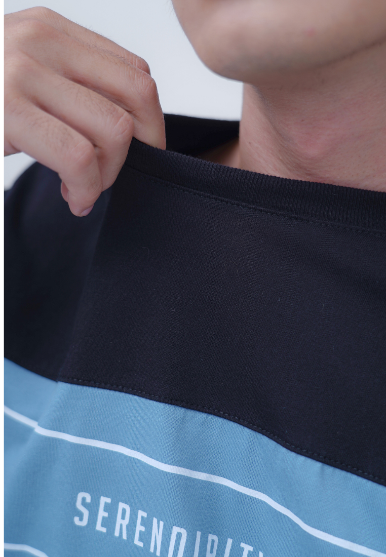 Ryusei Kaos Pria Serendipity Black