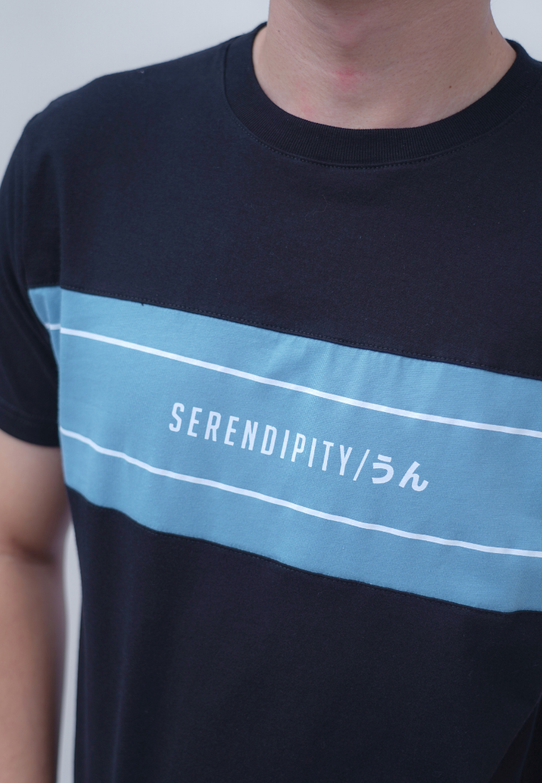 Ryusei Kaos Pria Serendipity Black